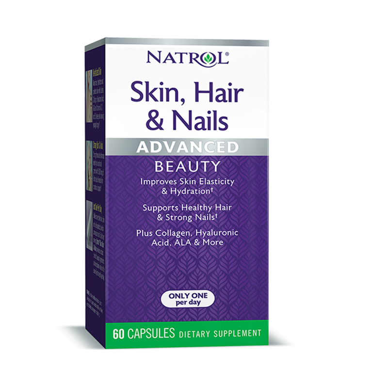 Natrol Hair Skin And Nails Vitamin Shop Eg