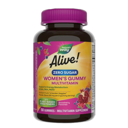 Nature’s Way Alive! Women’s Gummy Multivitamin (Zero Sugar)