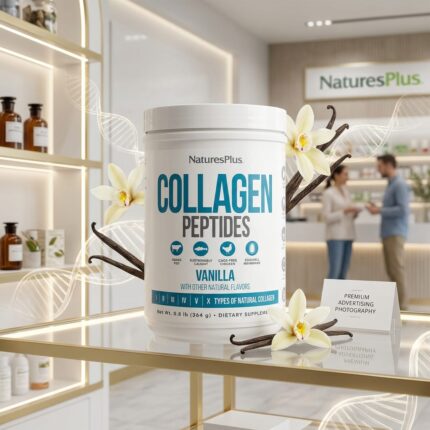 Naturesplus Collagen peptides Vanilla powder 364 gram